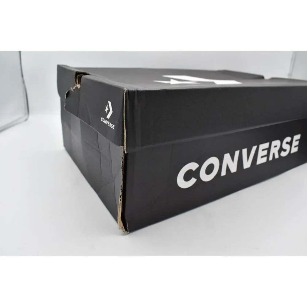 Converse Mens 12 Chuck‎ Taylor All Star Black Grey Patchwork High Top Sneakers